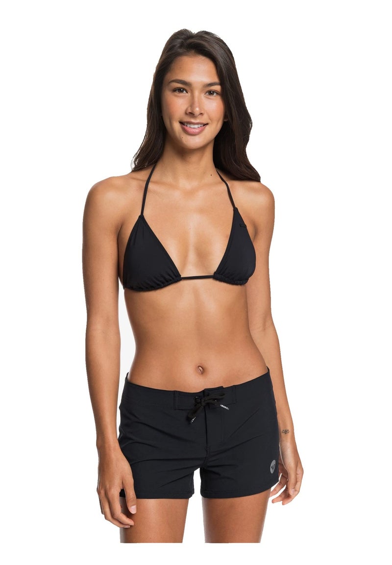 Roxy Women's 2" Boardshorts â€“ UPF 50+ Quick-Dry 4-Way Stretch Recycled Swim Shorts, Bikini Cover-Up, True Black, Large - Image 1